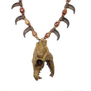 Aztec Death Whistle - Bear Claw Necklace and The Carnivore-  Aztec Death whistle, Screaming whistle, Aztec culture