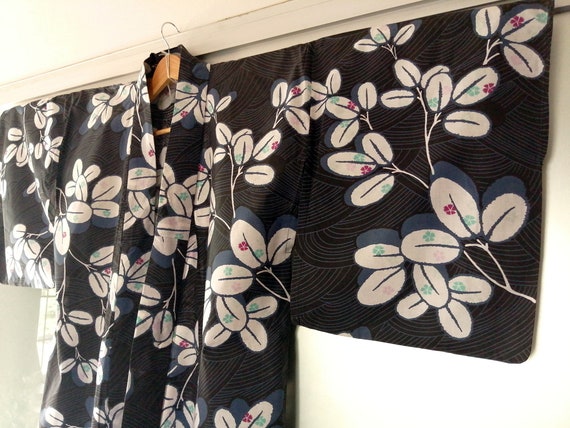Vintage Japanese Yukata, Summer Robe, Japanese Kimono… - Gem