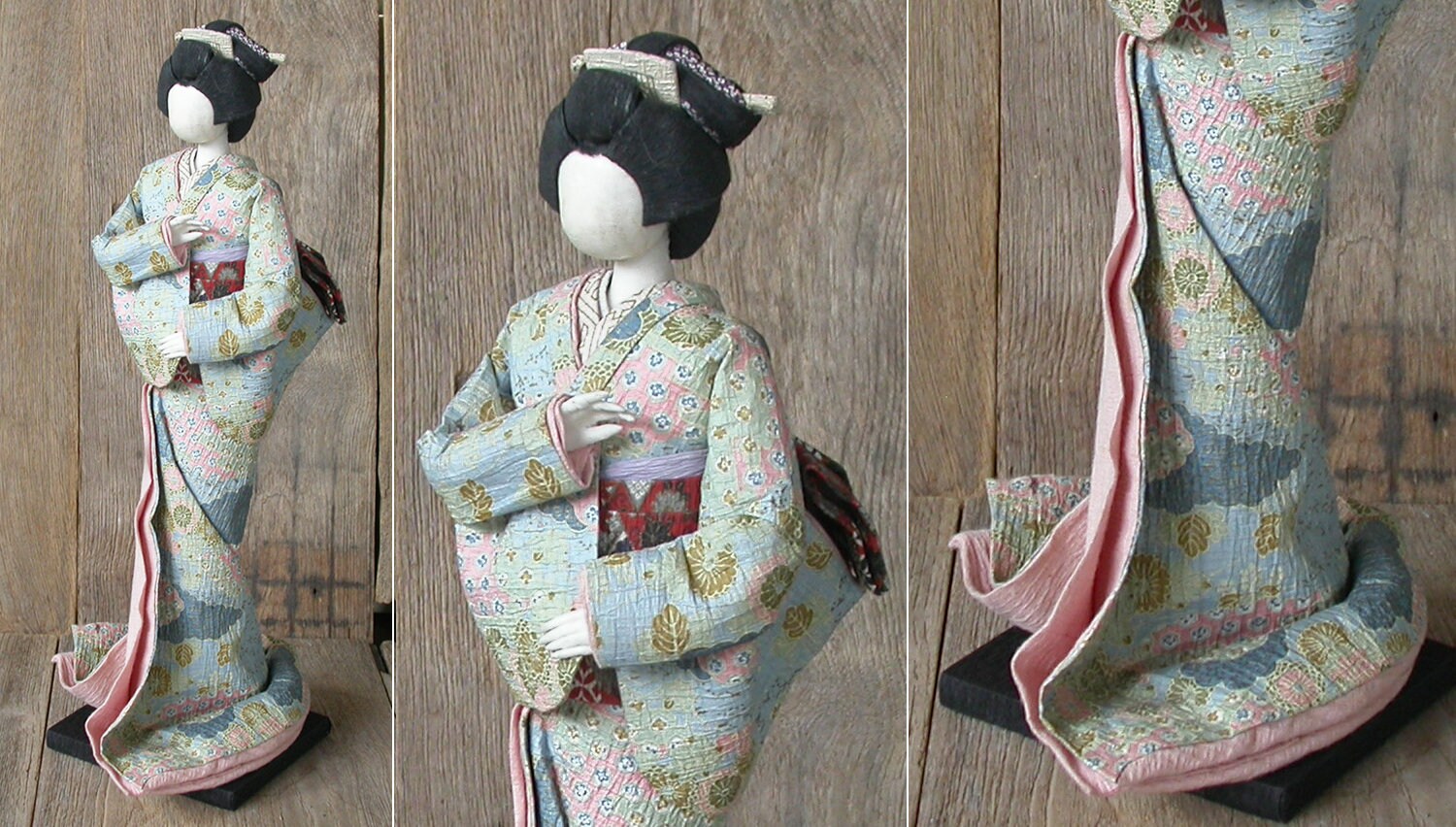 Rare Japanese Paper Art The Art of Washi Ningyo Japanese Etsy