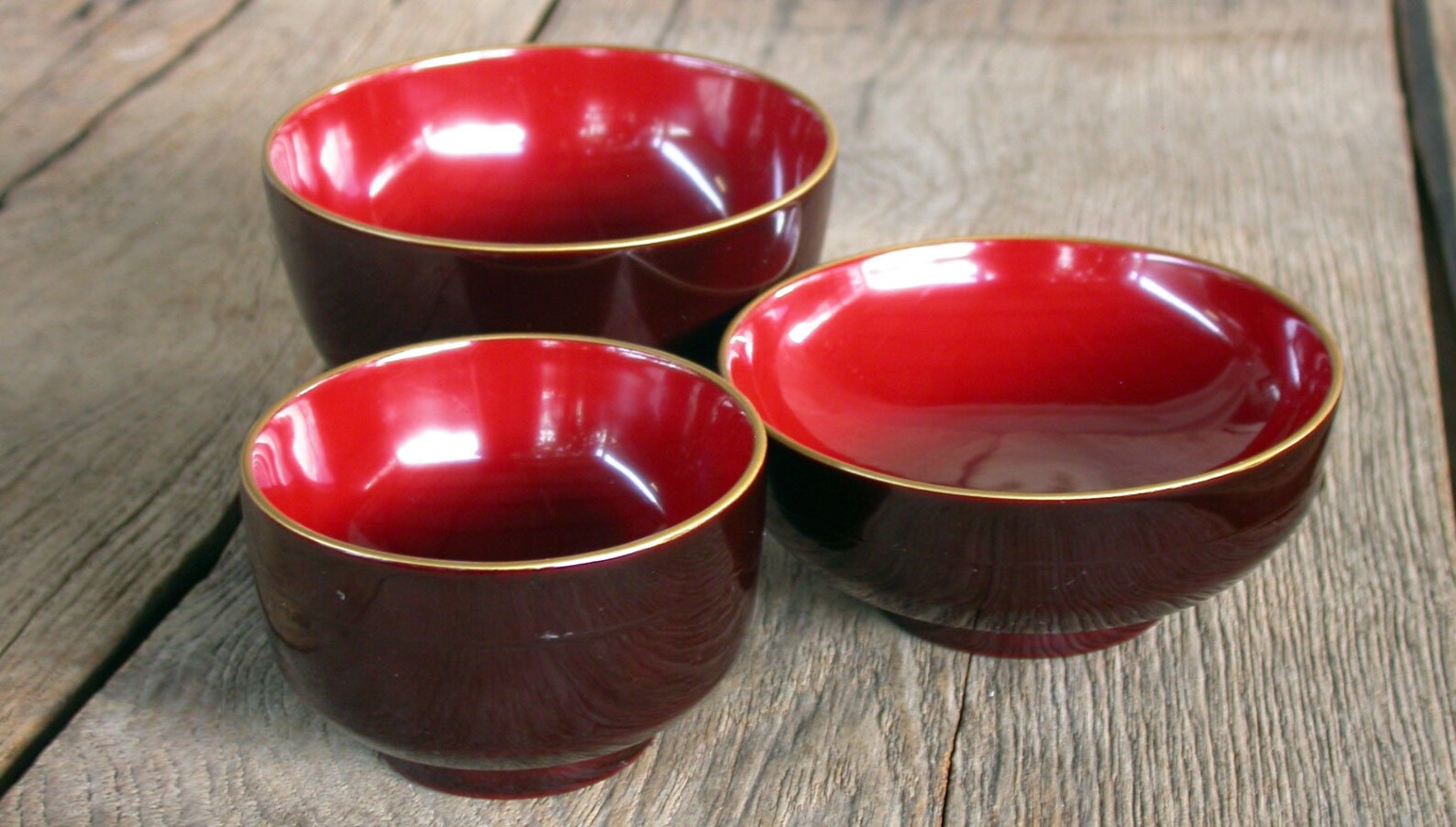 Miso Soup Bowl Traditional Japanese Bowls Set of 3 Serving Etsy