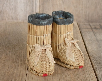 Bottes de paille, chaussures de paille japonaises, H po