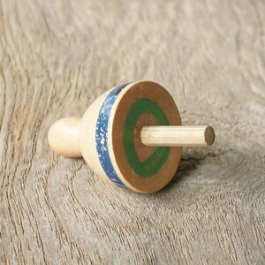 japanese wooden spinning tops