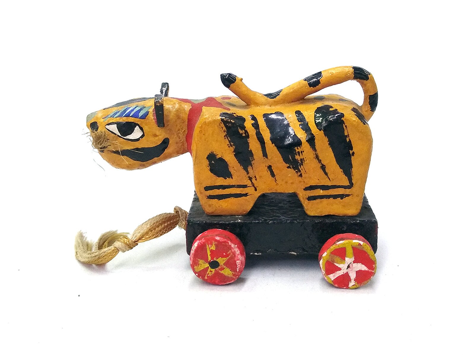 Tiger Papier Mache Tora Hariko Osaka Papier Mache Tiger Etsy