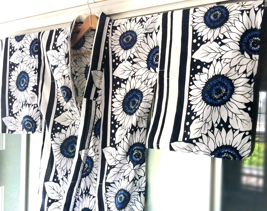 Vintage Japanese Yukata, Summer Robe, Japanese Kimono Yukata, Kimono ...