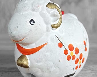 【プップ さま】* antique sheep ✵ * 鈴をつけた小さな 羊さん プップ さま】* antique sheep ✵ * 鈴をつけた小さな 羊さん