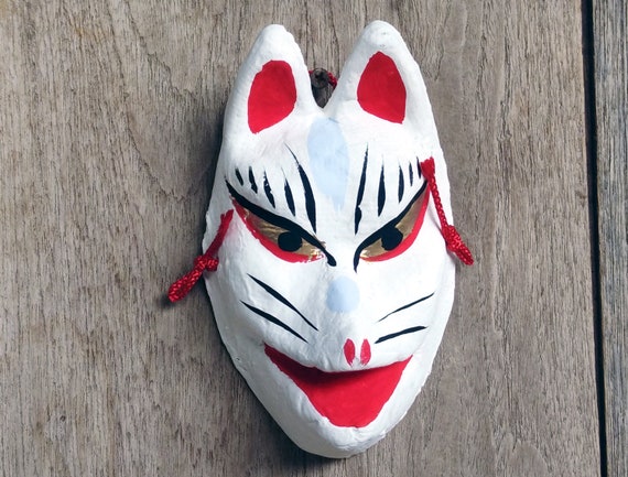 Kitsune Mask - Traditional Japanese Fox | Sticker