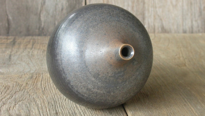 Small Flowers Vase Made In Japan. Sophisticated Rustic Surface Small Ceramic Vase Decor Vase Rustic Vase Japanese Vintage Unique Gift
