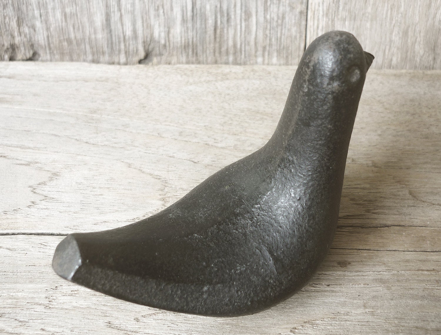 Bird Paperweight Metal Bird Paperweight Japanese Vintage Etsy