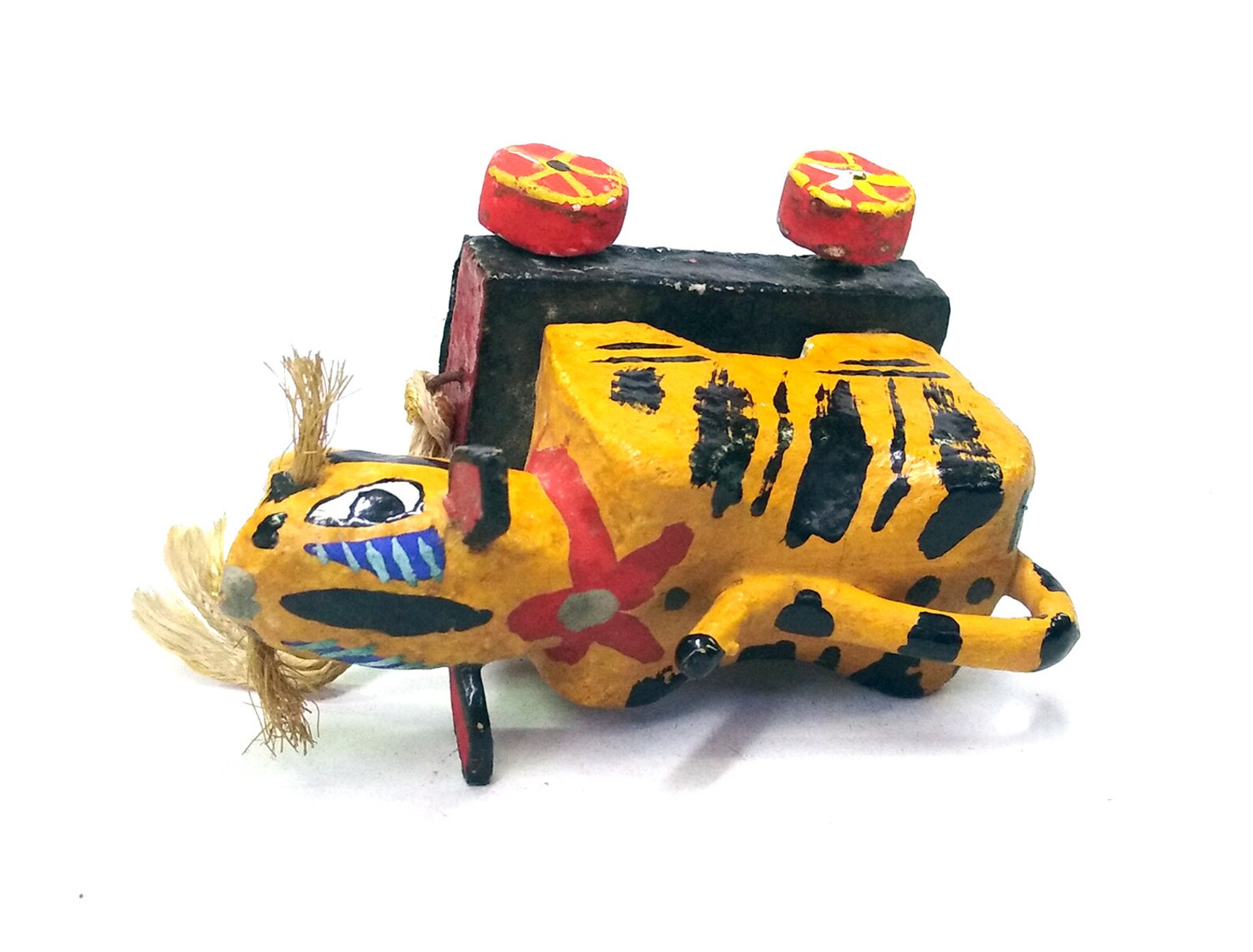 Tiger Papier Mache Tora Hariko Osaka Papier Mache Tiger Etsy