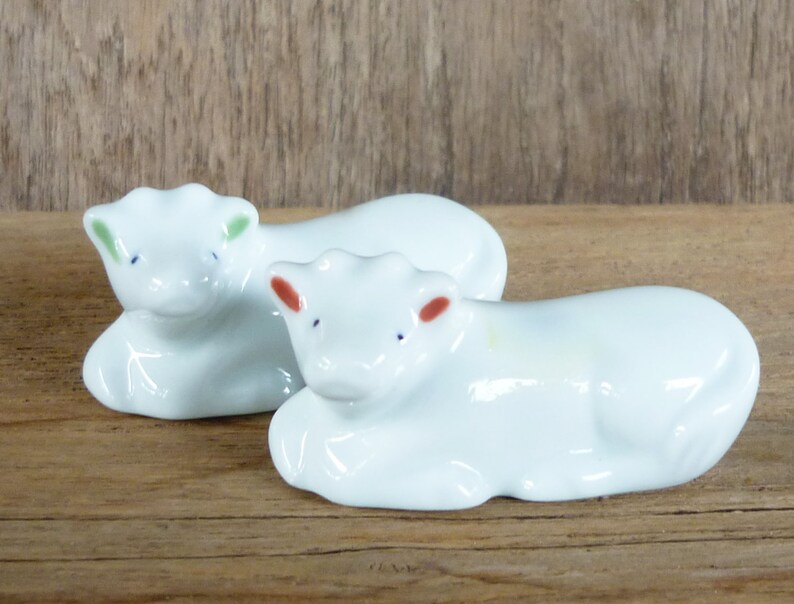 Ushi Ceramic Oxen Ox Ceramic Doll Animal Zodiac Japanese | Etsy