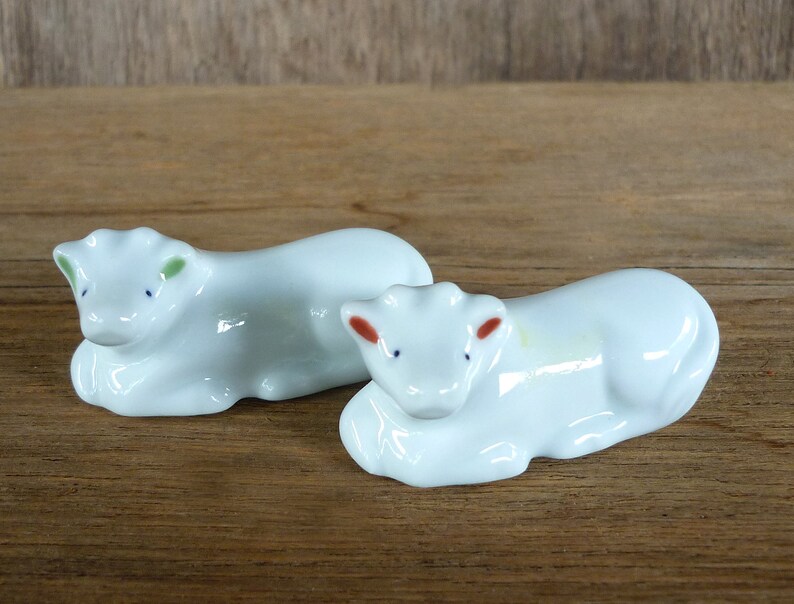 Ushi Ceramic Oxen Ox Ceramic Doll Animal Zodiac Japanese | Etsy