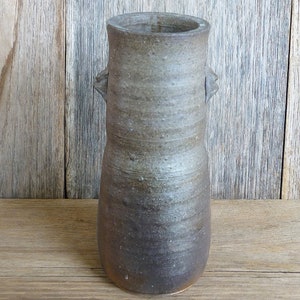 Japanese Ceramics, Japanese Vase, Japanese Bizen Ware, Flower Vase, Decor Vase, Brown Vase, Birthday Gifts, Decor, Made In Japan.