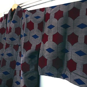 Vintage Japanese Yukata Robe, Summer Robe, Japanese Kimono, Yukata, Kimono, Motif Pattern, Japanese Long Yukata, Perfect for Summer