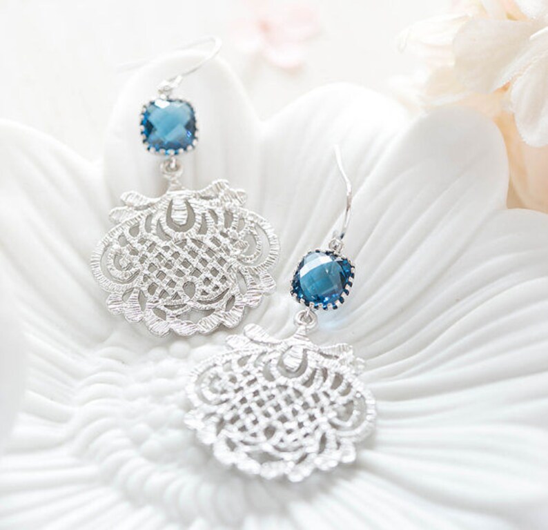 Orecchini filigrana a fiori RF0001 - Gioiellerie Rolla