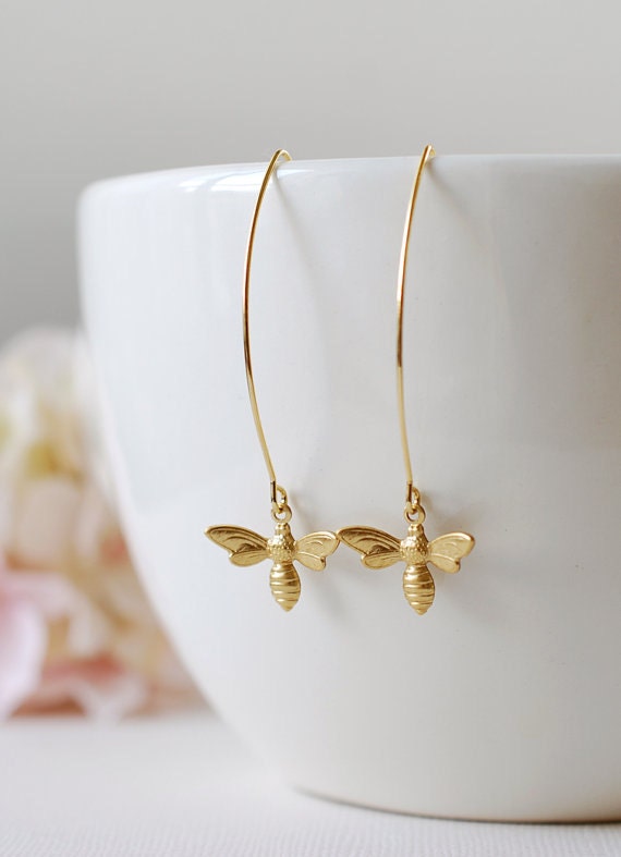 Bee Earrings