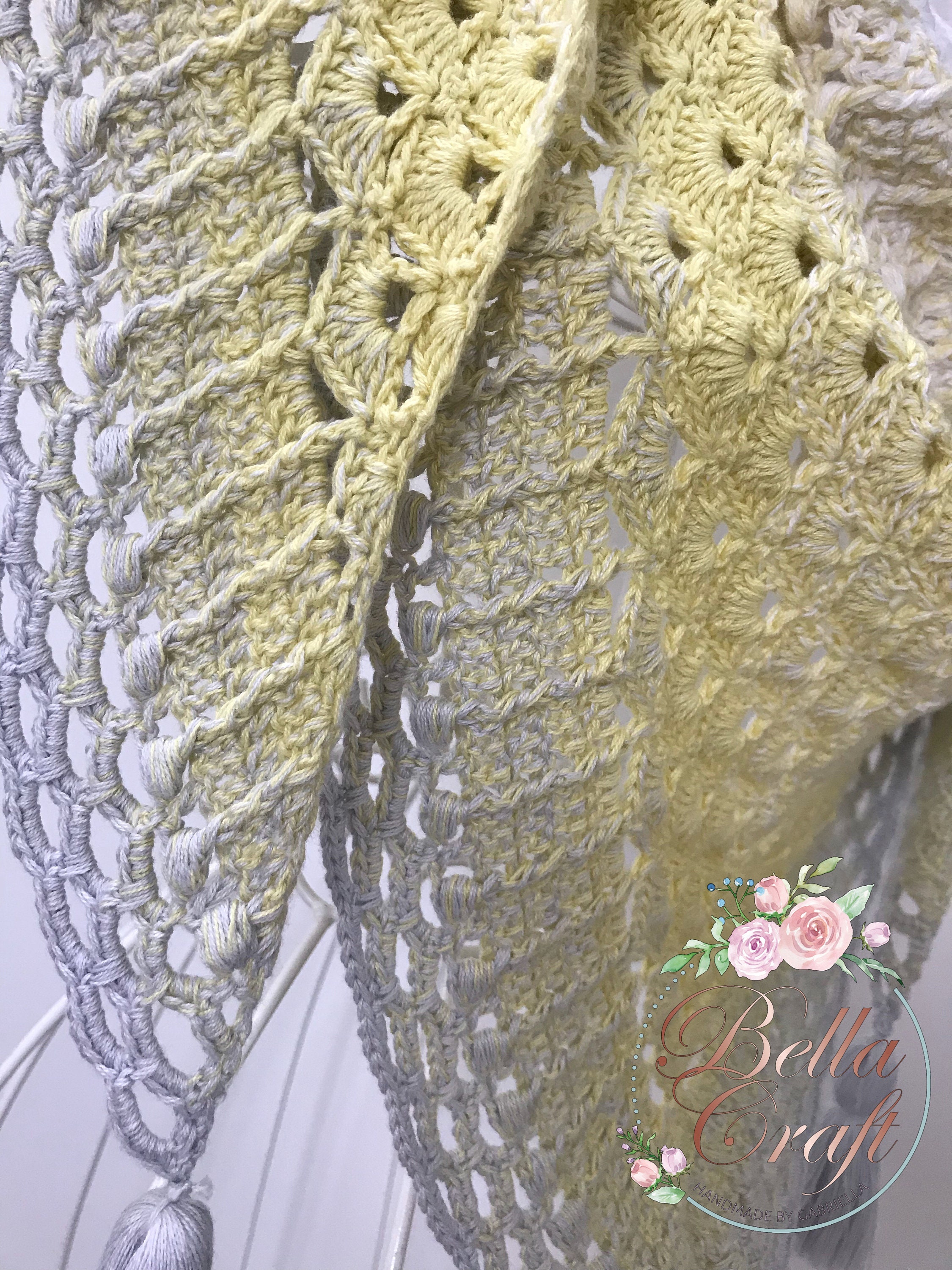 Lacey Crochet Shawl Pattern: the Mary Shawl (PDF Download) - Etsy Australia