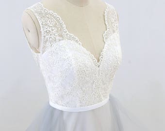 Wedding Dress, Elegant Wedding Dresses, Bridal Gown, Ivory Lace Wedding Dress, Romantic Dress, Romantic Bridal Gown