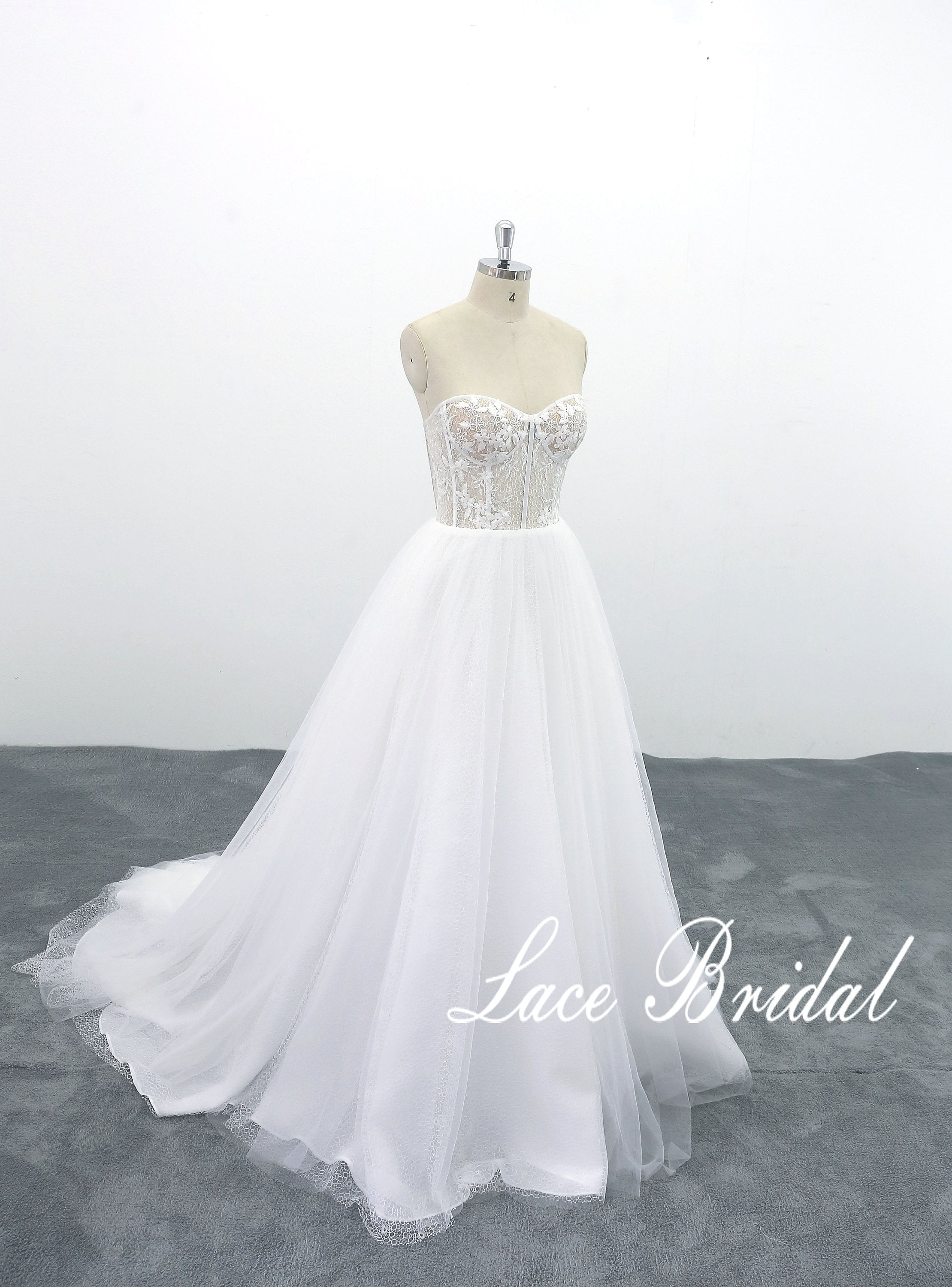 Wedding Dress Bridal Gown Wedding Dress Lace Long Skirt Etsy