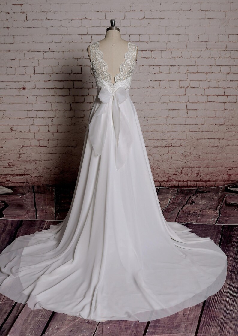 chiffon bridal