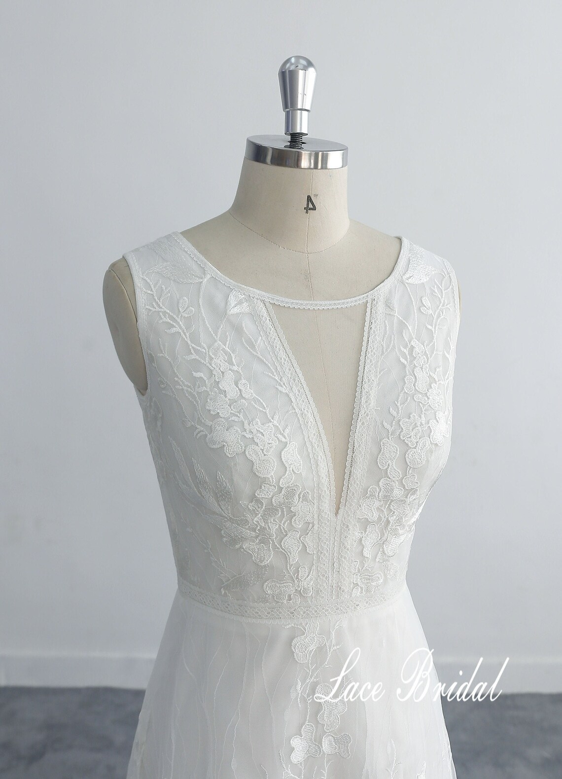 Ivory Wedding Dress Ivory Wedding Dress High Neck Wedding Etsy