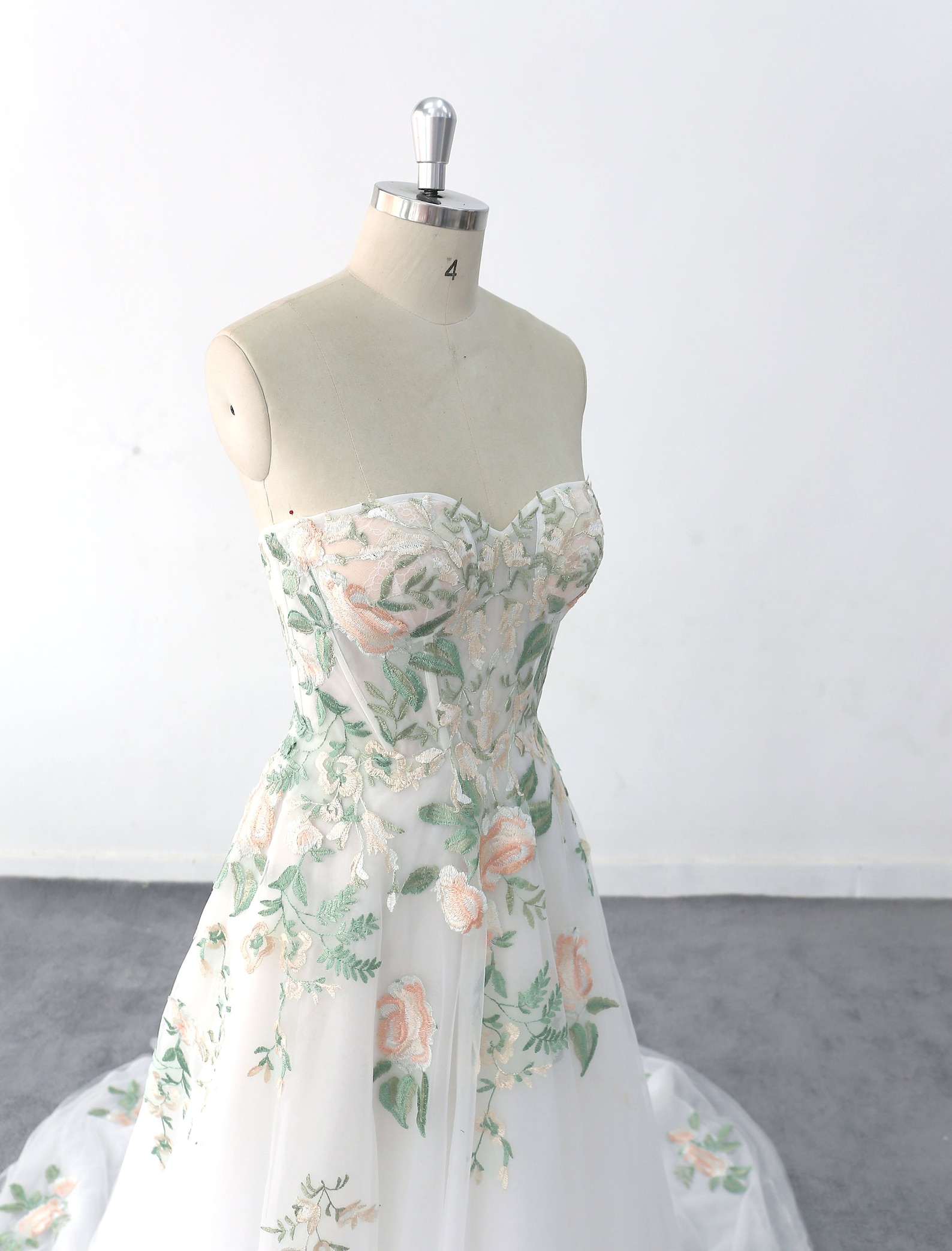 Forest Fairy Green Wedding Dress Green Lace Wedding Dress - Etsy