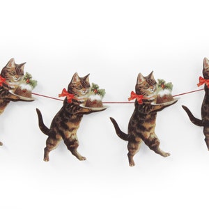 Christmas Cat Garland