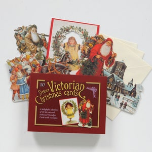 Boîte d'assortiment de cartes de Noël nostalgiques