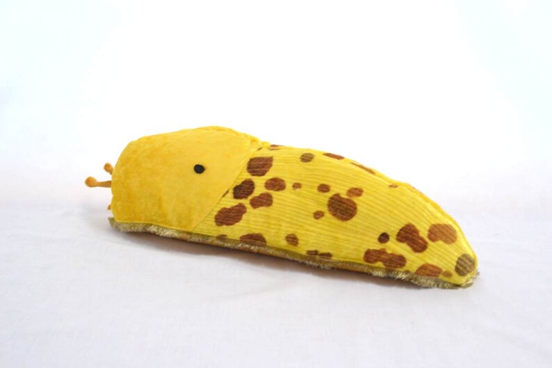 Banana slug plushie Banana slug soft toy cuddly toy slug | Etsy