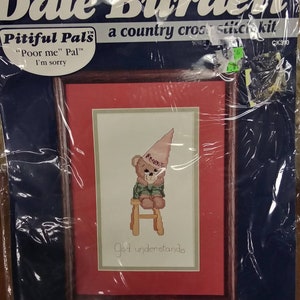 Dale Burdett Pitiful Pals Cross stitch kit