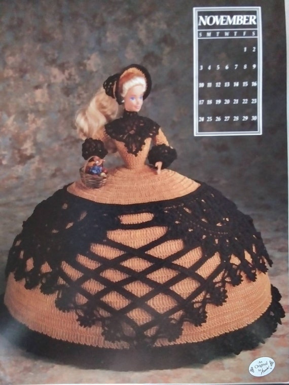 Annies Calendar Doll Miss November 1991 Pattern - Etsy