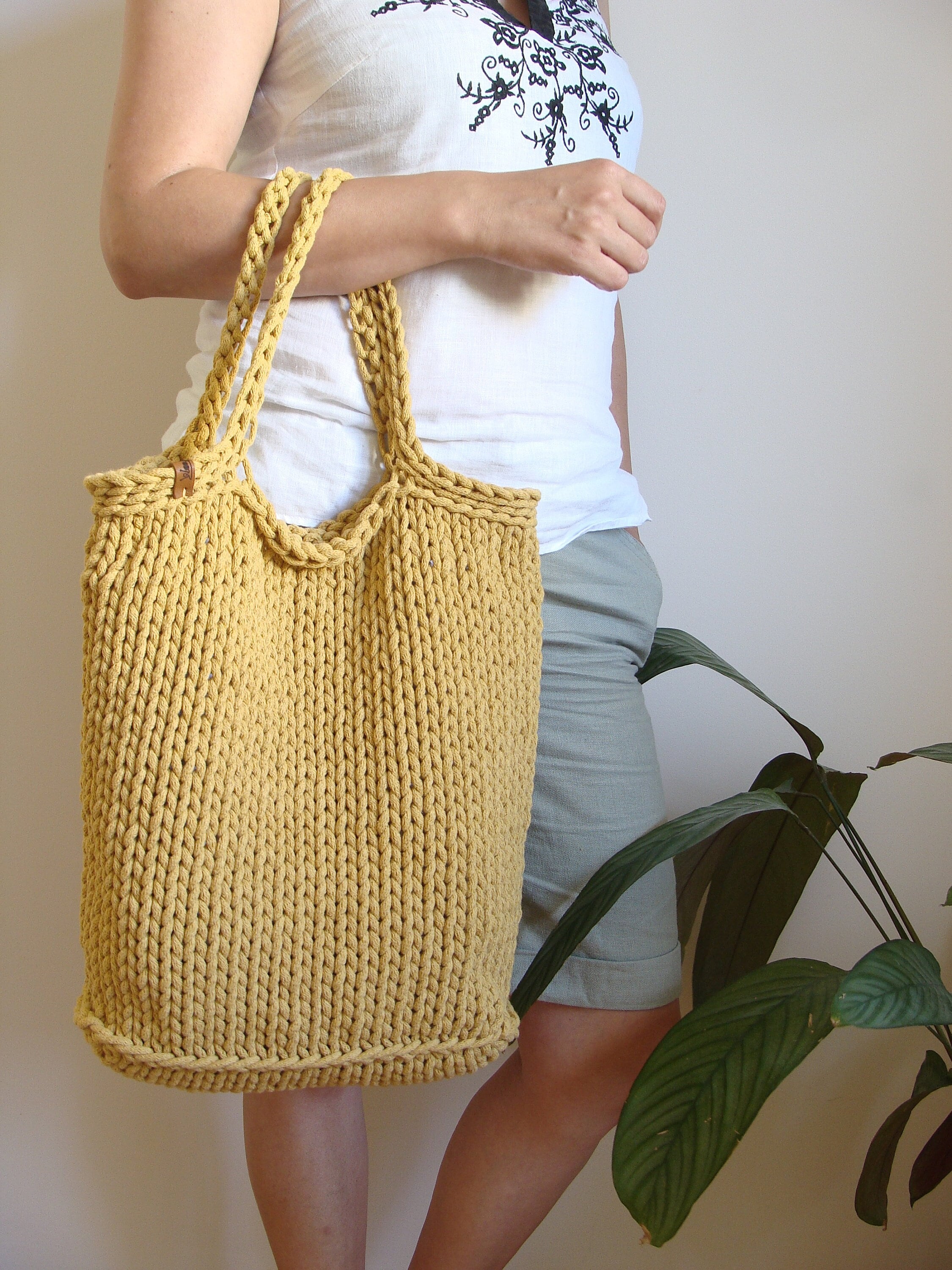 Easy Knit Market Bag 