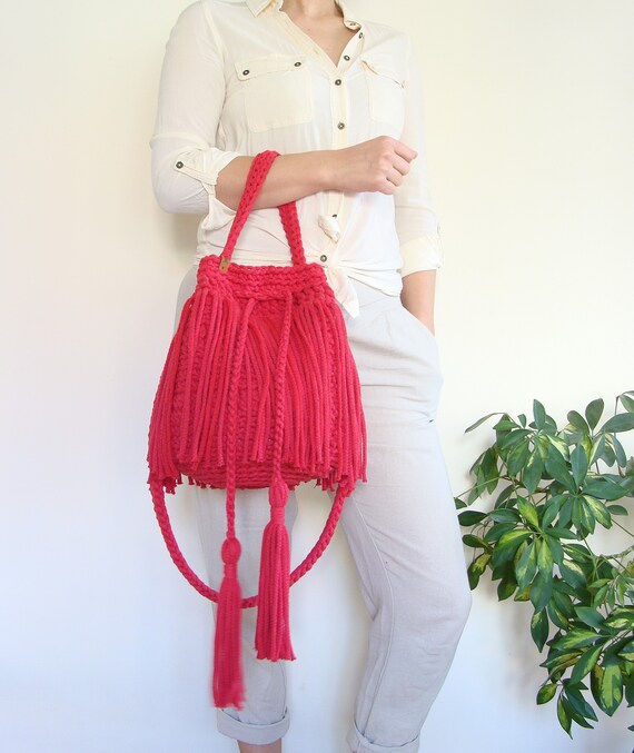 Sac en cheap corde rond