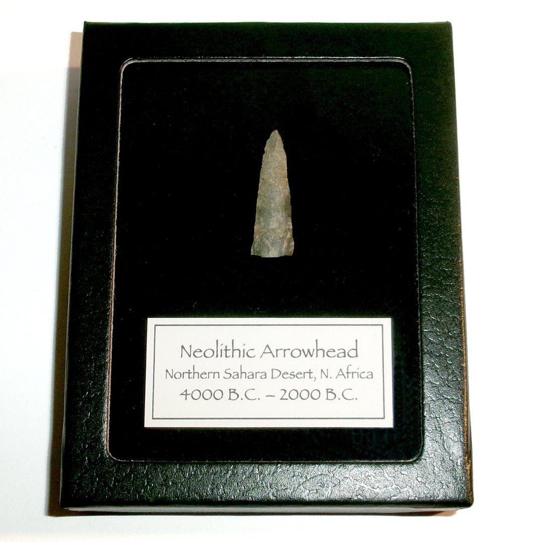 Neolithic Arrowhead From Northern Sahara Desert, Africa: Ideal ...