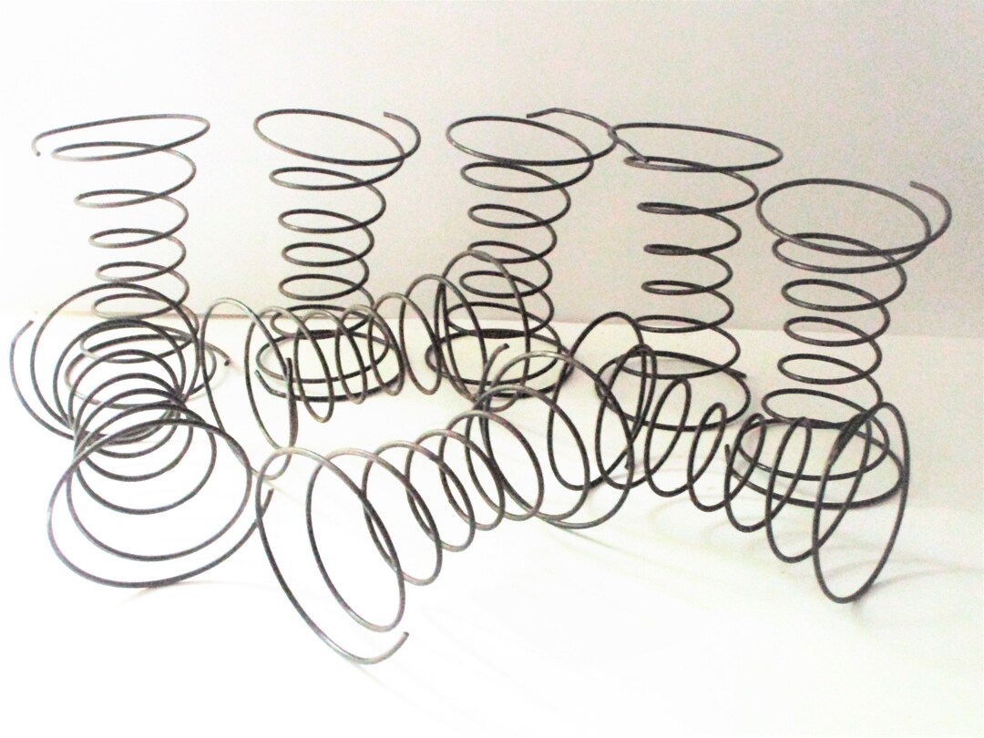 Vintage Upholstery Springs Furniture Chair Coil Springs 6 1/4 Etsy