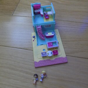 Polly Pocket Vintage Bluebird beach Cafe play set action figure toy doll Complete