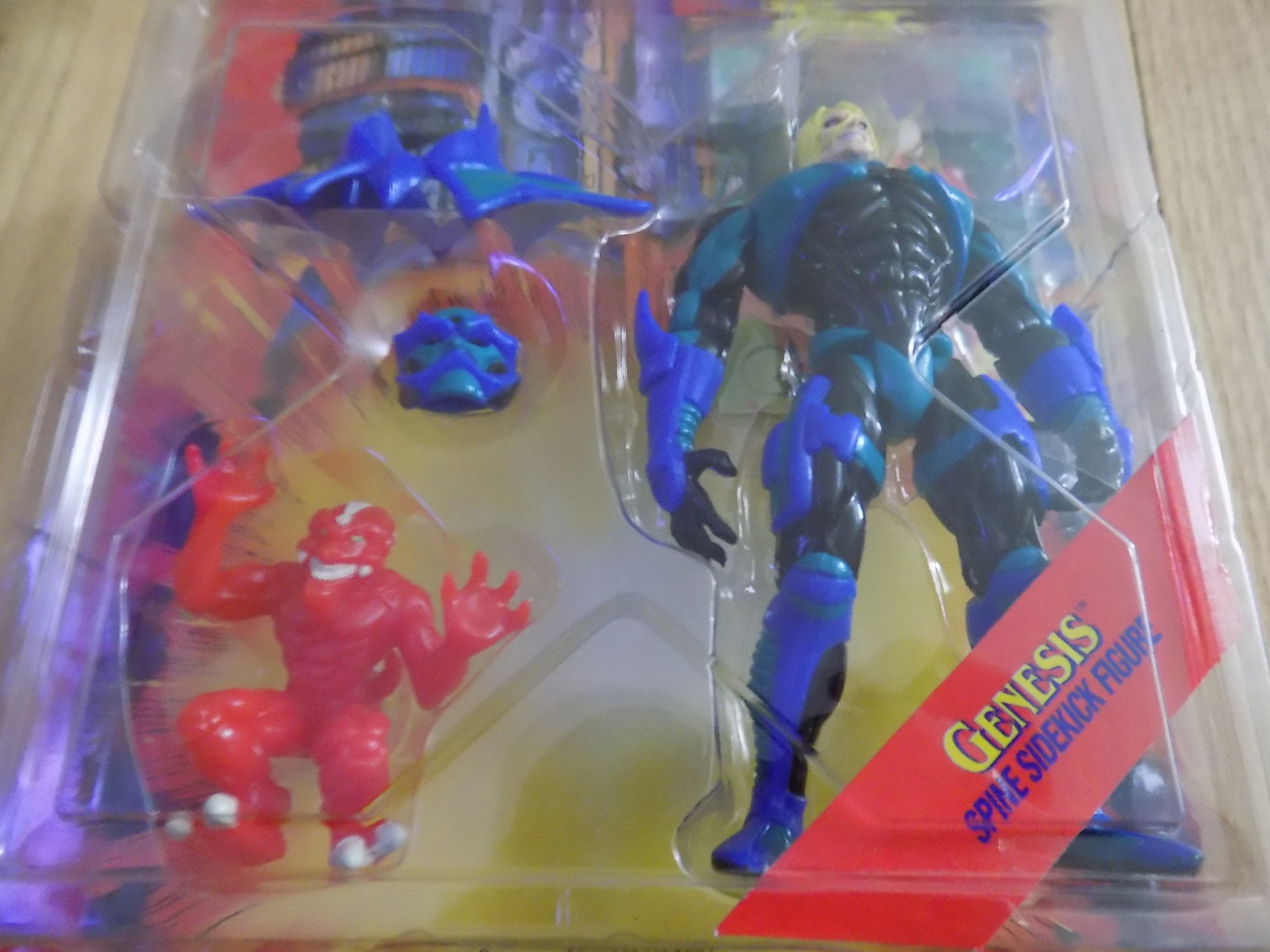 Sealed 1995 X-men Genesis Action Figure With Spine - Marvel Toy