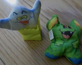 Smooshees Fisher Price Sacchetto di dolcetti fantasma Pipistrello Smooshees Lotto vintage McDonald's