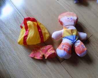Smooshees Cuddlers Seth Borsa da palestra Fisher Price Smooshies Vintage