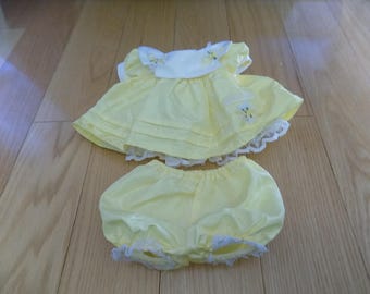 Cabbage Patch Kids CPK Vintage Outfit: dress fits Growing Hair doll