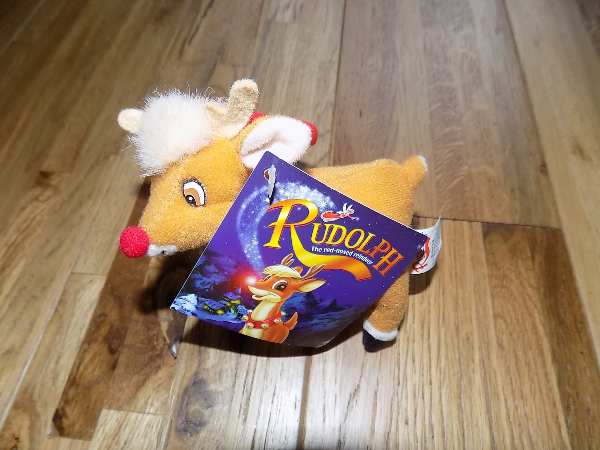 Christmas Ornament Vintage Rudolph the Red Nosed Reindeer Etsy UK