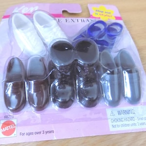 Ken Doll Shoes Laarzen vintage friend of Barbie Kledingaccessoires