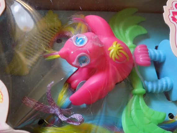 Vintage Sunny Tails Fairytails Bird: 1980s Hasbro My Little Pony