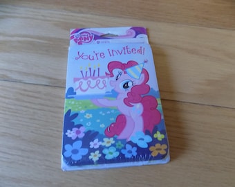 My Little Pony Geburtstagseinladungen: Vintage Party Decor Favors Mädchen Jungen Papier Party Favors