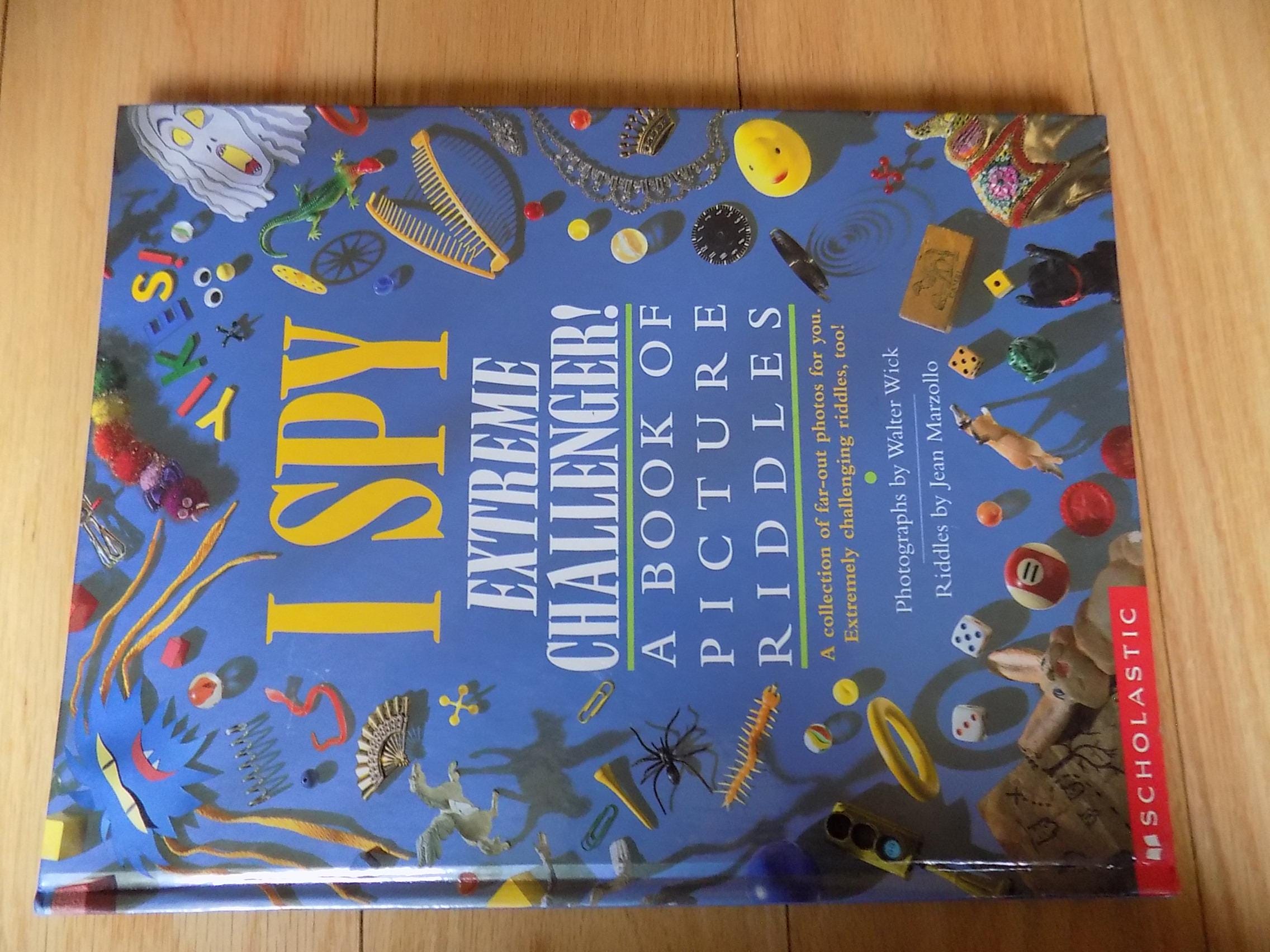 I Spy Extreme Challenger! Book: Hidden Pictures Look and Find