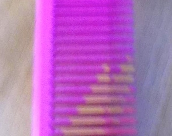 Smooshees Fisher Price Vintage Star Comb: Pink and Orange