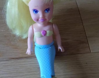 My Pretty Mermaid Bath Toy Vintage Mermaid Playskool TNT doll dolls Sun blossom