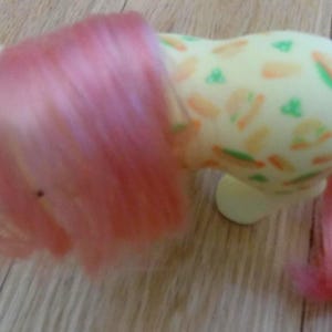 My Little Pony Munchie Pony Hotdogs Ponies Horse Vintage Hasbro 1980&#39;s MLP Twice As Fancy