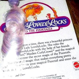 LADY LOVELY LOCKS Pixietail verzegeld pakket Lady Lovelylocks Mattel Vintage That Characters From Cleveland Haarkamaccessoires Pixietails