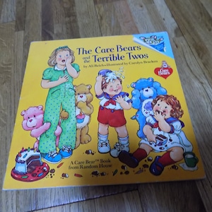 Care Bears Books Vintage Accessories Doll Carebear Book Terrible Twos Carebears