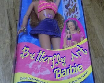 1994年製ヴィンテージ バタフライ プリンセス バービー人形 - 箱なし